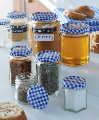 Kilner Set van 6 Schroefdeksels Ø 63 mm