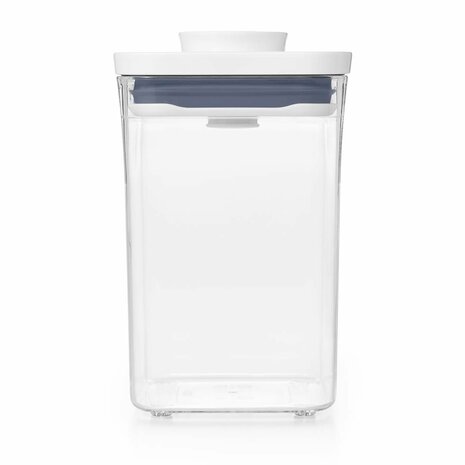 OXO Voorraadbus 'POP' 2.0 klein vierkant - laag (1,0 liter)