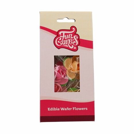 FunCakes Eetbare Papieren Bloemen Camellia pk/5