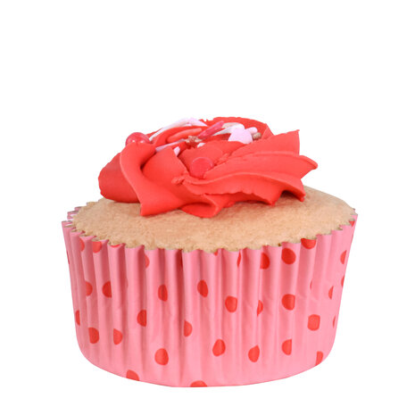 PME Valentijns Cupcake Vormpjes met Folievoering - 60 stuks