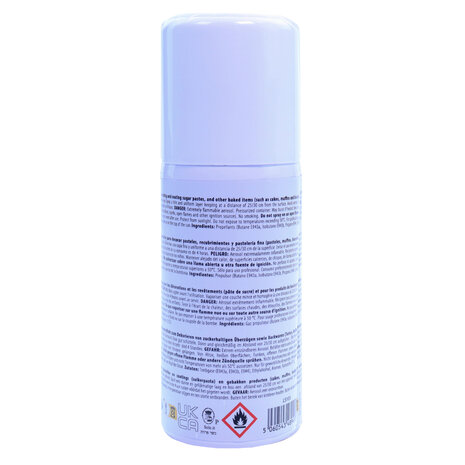 PME Eetbare Zilveren Glans Kleurspray (100ml)