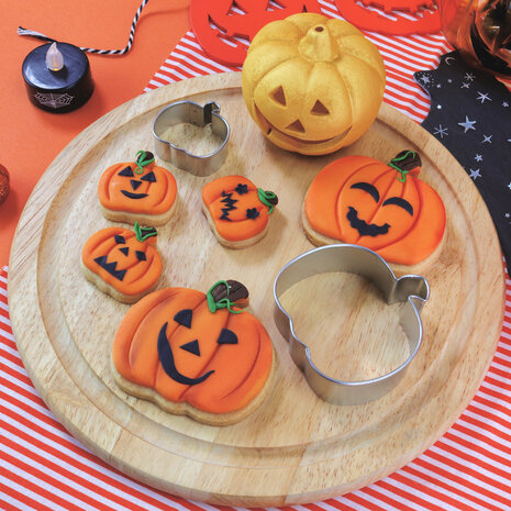 PME Cookie Cutter Pumpkin set/2