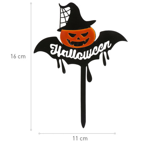 Dekora Cake Topper Halloween 16x11cm