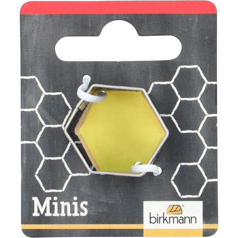 Birkmann Mini Koekjesvorm Hexagon 2,4cm