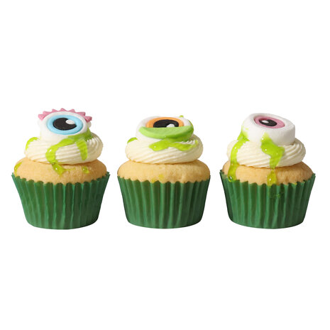 PME Halloween Cupcake Decoratiekit - Slijm Monsters