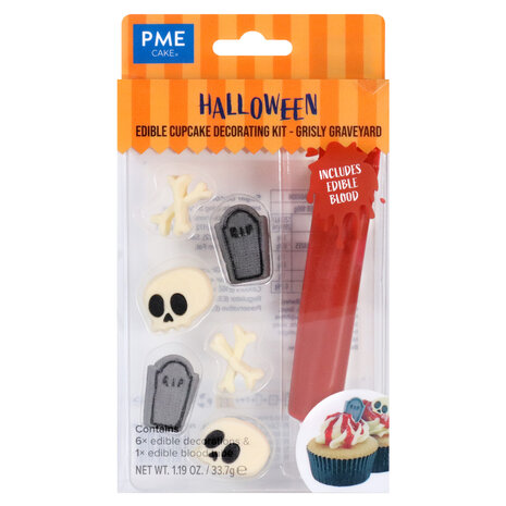 PME Halloween Cupcake Decoratiekit - Griezelige Begraafplaats