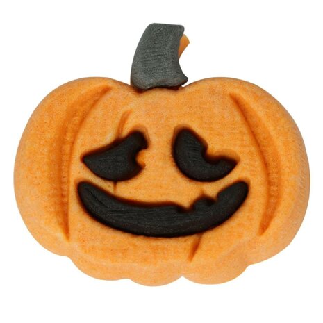 PME Halloween Suikerdecoraties Pompoenen (12 stuks)