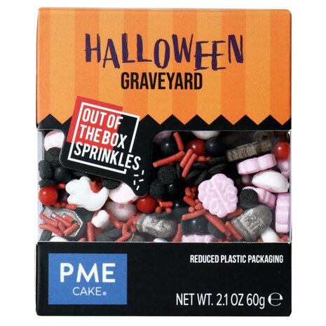 PME Halloween Strooisel Mix (Out of the Box) - Begraafplaats (60g)