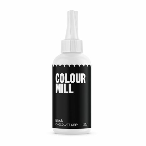 Colour Mill Choco Drip 125g - Zwart