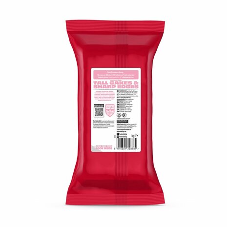 Renshaw Extra Fondant 1kg - Roze