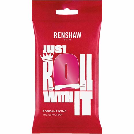 Renshaw Fondant Fuchsia Roze 250g