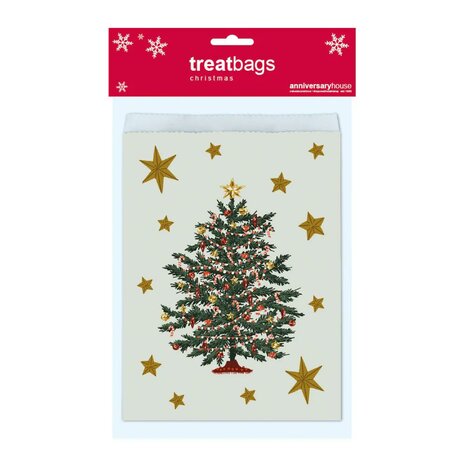 AH Magic Christmas Paper Treat Bags pk/10