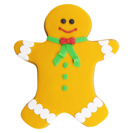 PME Gigantisch Kerst Koekjesuitsteker - Peperkoekman (18cm / 7")