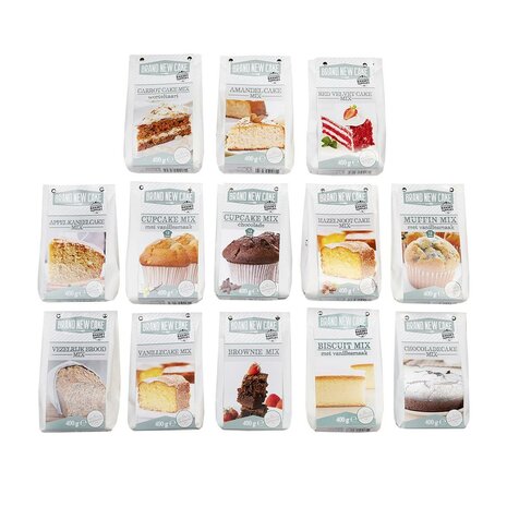 BrandNewCake Glutenvrij Biscuit-mix  400g