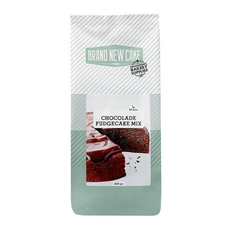 BrandNewCake Chocolade Fudgecake-mix 400g