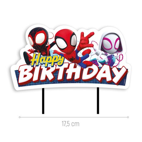 Dekora Taarttopper Spiderman (Spidey) 17,5cm 