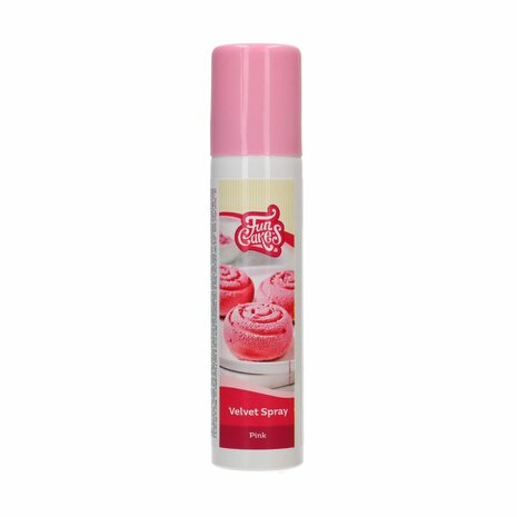 FunCakes Fluwelen Spray Roze 100 ml