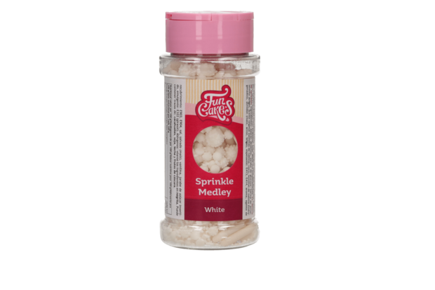 FunCakes Sprinkle Medley White 65 g