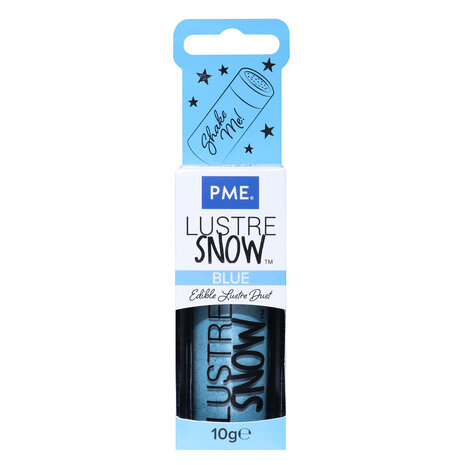 PME Eetbare Glanspoeder Sneeuw - Blauw (10g)