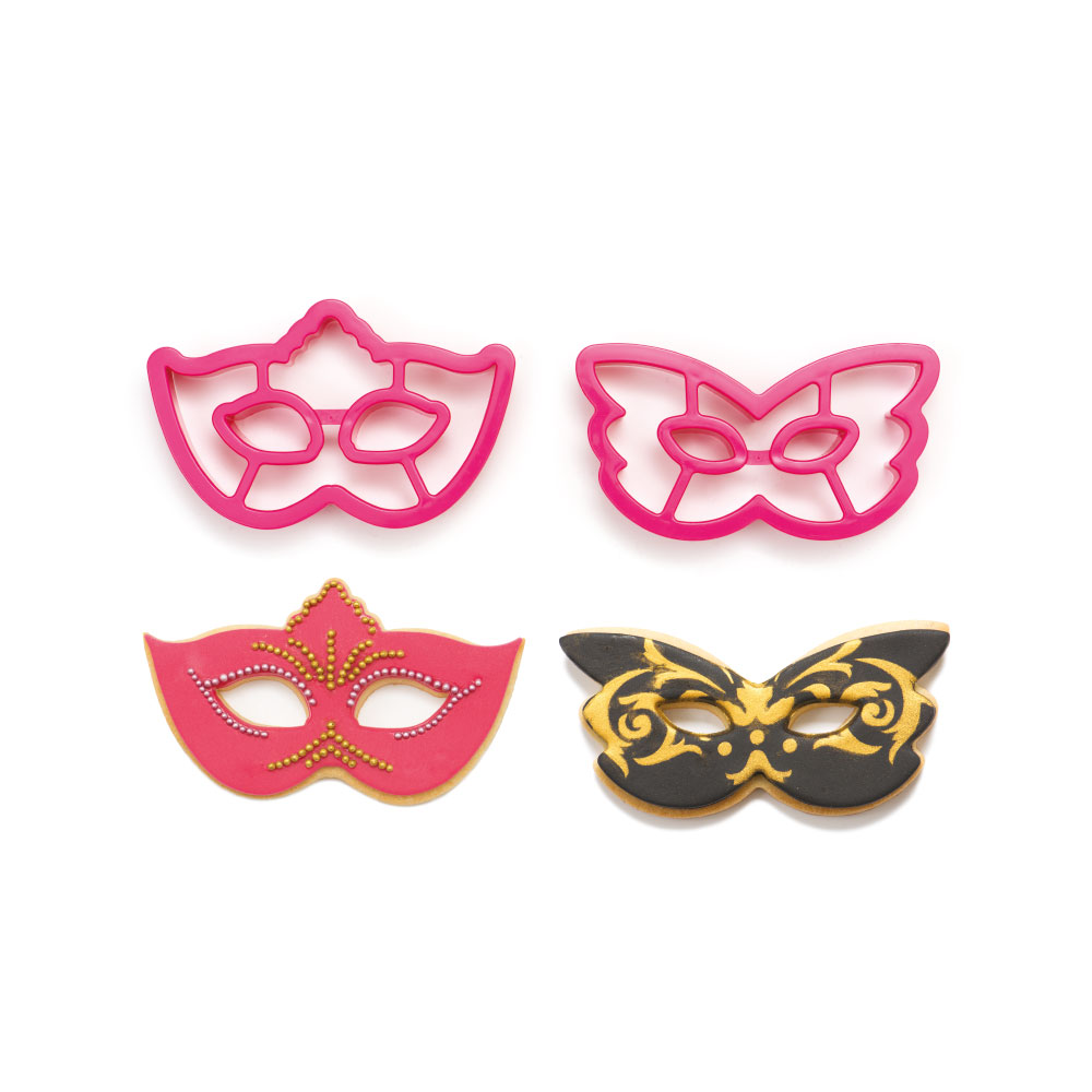 Decora Koekjes Uitsteker Set Maskers - Kaatjes Bakwinkel