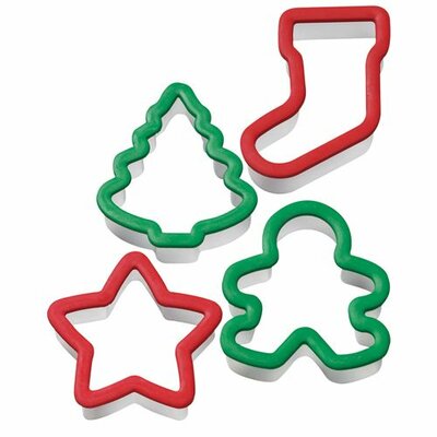 Wilton Grippy Uitsteker Kerstmis Set/4