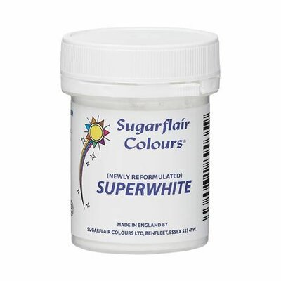 Sugarflair Superwhite Icing Whitener 20g