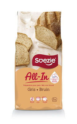 Soezie All-in Bruin Brood 2,5kg