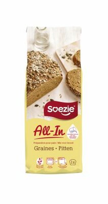 Soezie All-in Brood met Pitten 500g