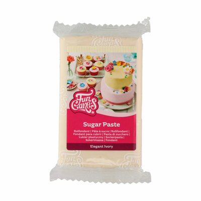 FunCakes Rolfondant Elegant Ivory 250 g