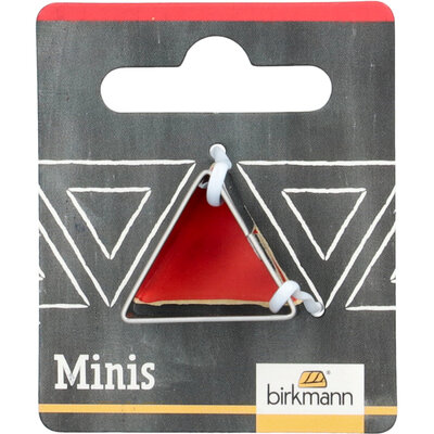 Birkmann Mini Koekjesvorm Driehoek 2,4cm