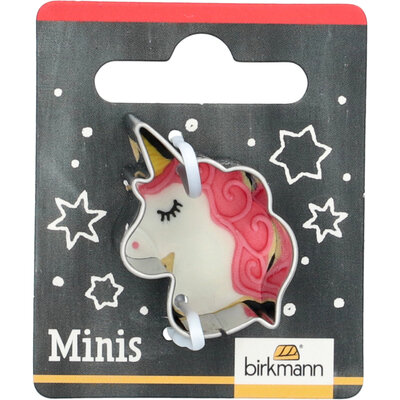 Birkmann Mini Koekjesvorm Eenhoorn 3cm