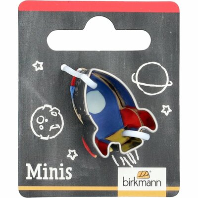 Birkmann Mini Koekjesvorm Raket 2,7cm