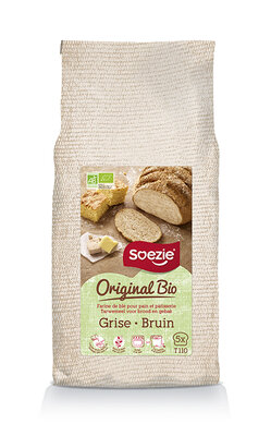 Soezie Original Bio Bruin Tarwemeel ​BE-BIO-01 2,5kg