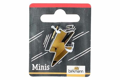 Birkmann Mini Koekjesvorm Bliksem 3cm