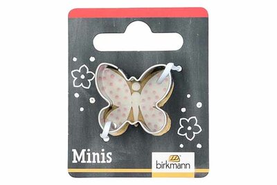 Birkmann Mini Koekjesvorm Vlinder 2,6cm