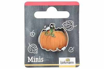 Birkmann Mini Koekjesvorm Pompoen 2,5cm