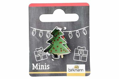 Birkmann Mini Koekjesvorm Kerstboom 2,5cm