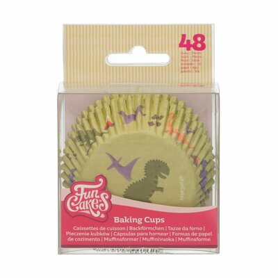 FunCakes Baking Cups Dino pk/48