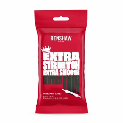 Renshaw Extra Fondant 250g - Zwart