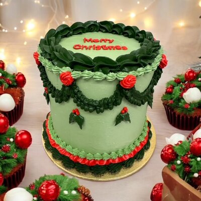 Workshop Vintage Kerst Cake (Lambeth style)