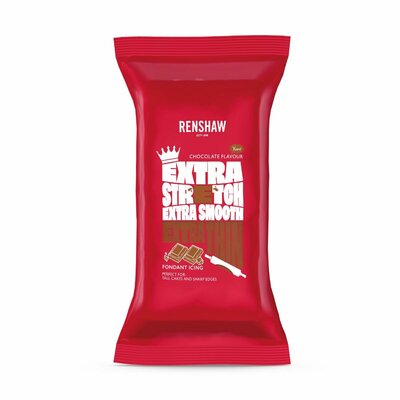 Renshaw Extra Fondant 1kg - Chocolade Bruin