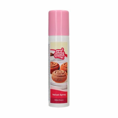 FunCakes Fluwelen Spray Melk Choco 100 ml