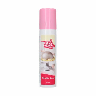 FunCakes Metallic Spray Zilver