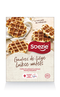 Soezie Mix voor Luikse Wafels  incl. parelsuiker 660g